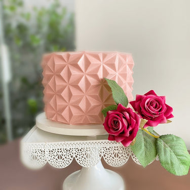 Forma De Chocolate - Folha De Modelagem - Origami Piramidal- BWB10147
